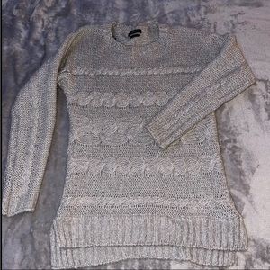 Massimo dutti knit grey sweater
